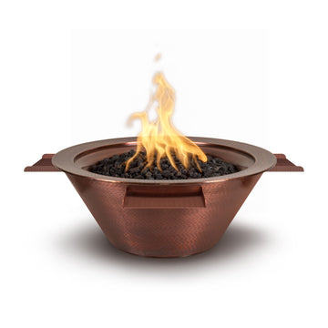 The Outdoor Plus CAZO FIRE & WATER BOWL ™ – HAMMERED PATINA COPPER-OPT-101-24NWCB