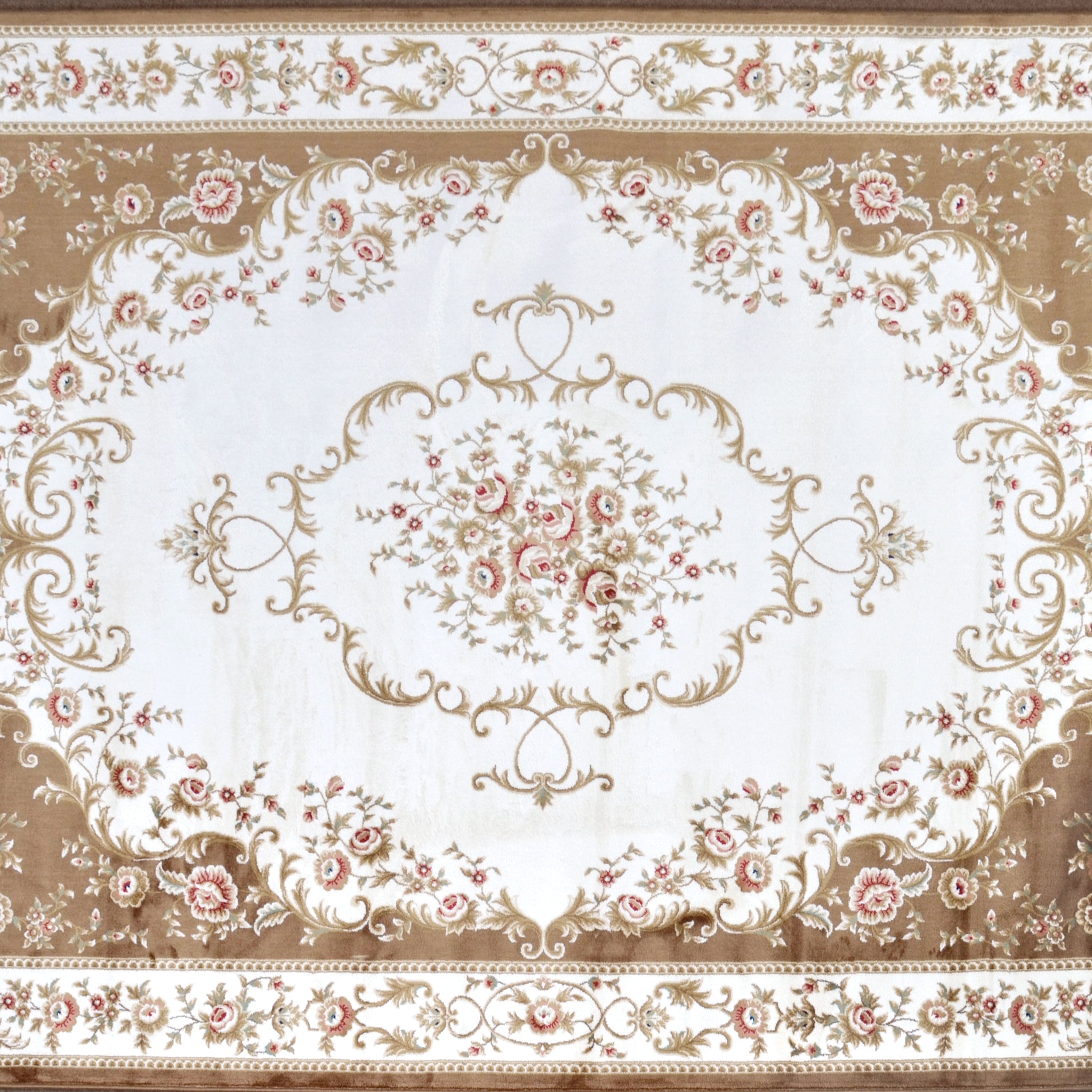 AFD Home Aubusson Design Brown 7x10 11175181