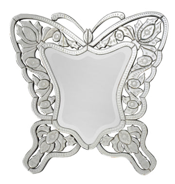 AFD Home Venetian 80 Cm Butterfly Mirror 12016466