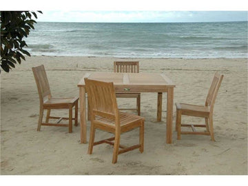 Anderson Teak Windsor Rialto 7-Pieces Dining Table Set (Set-106A)