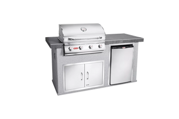 Bull BBQ Power Q Outdoor Island Kitchen & Grill 31007