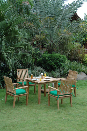 Anderson Teak Bahama Brianna 5-pieces Dining Set (Set-117)