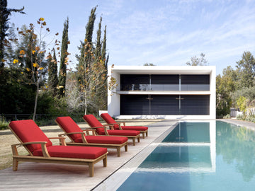 Anderson Teak Brianna Sun Lounger with Arm SL-109N