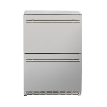 Summerset 5.3c Deluxe Outdoor Rated 2-Drawer Fridge