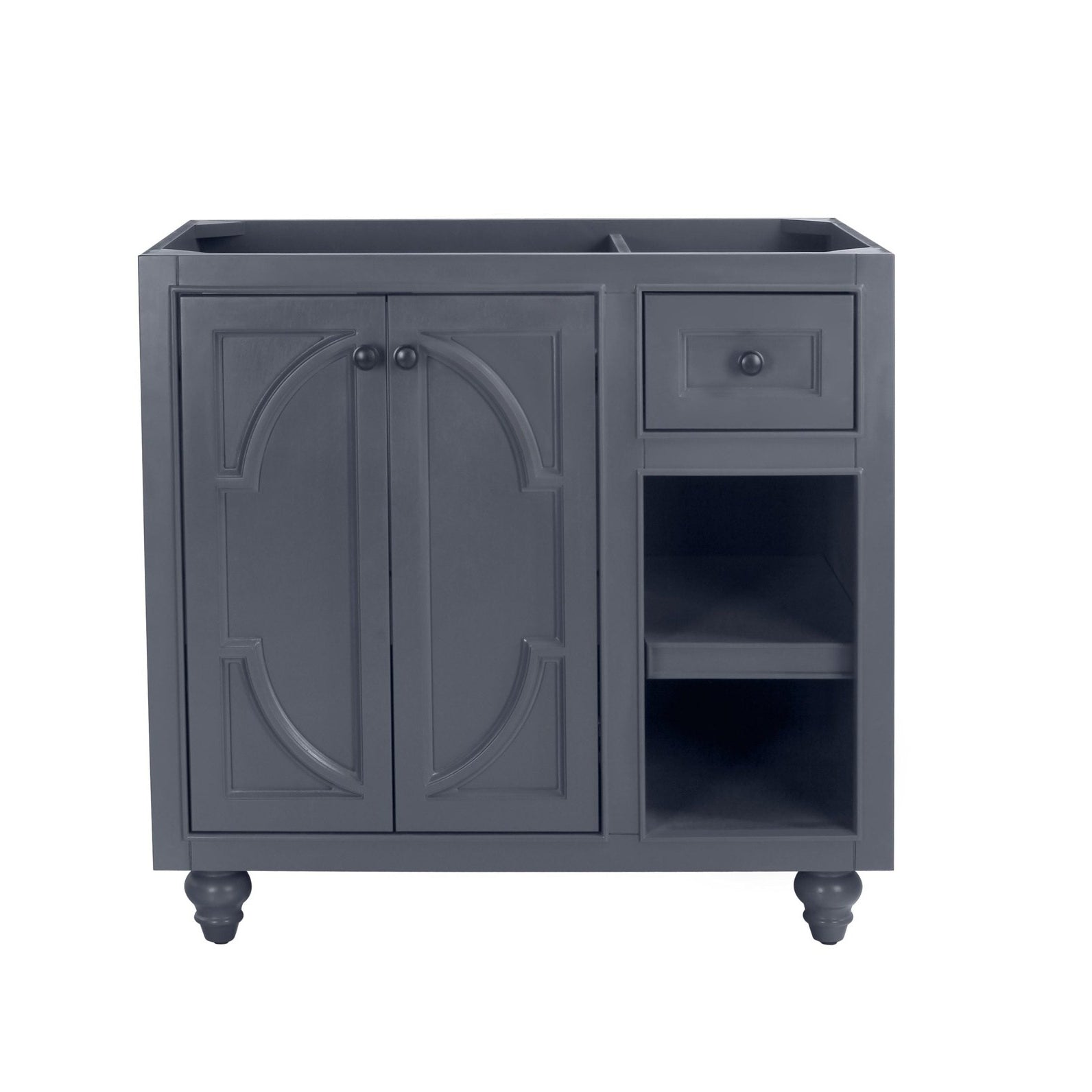 Laviva Odyssey 36" Maple Grey Bathroom Vanity Cabinet 313613-36G