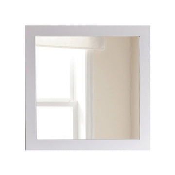 Laviva Sterling 30" Framed Square White Mirror 313FF-3030W
