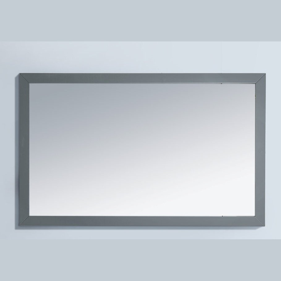 Laviva Sterling 48" Framed Rectangular Grey Mirror 313FF-4830G