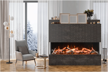 Amantii Tru View XL Deep Smart Electric Fireplace-TRU-VIEW-XL-DEEP