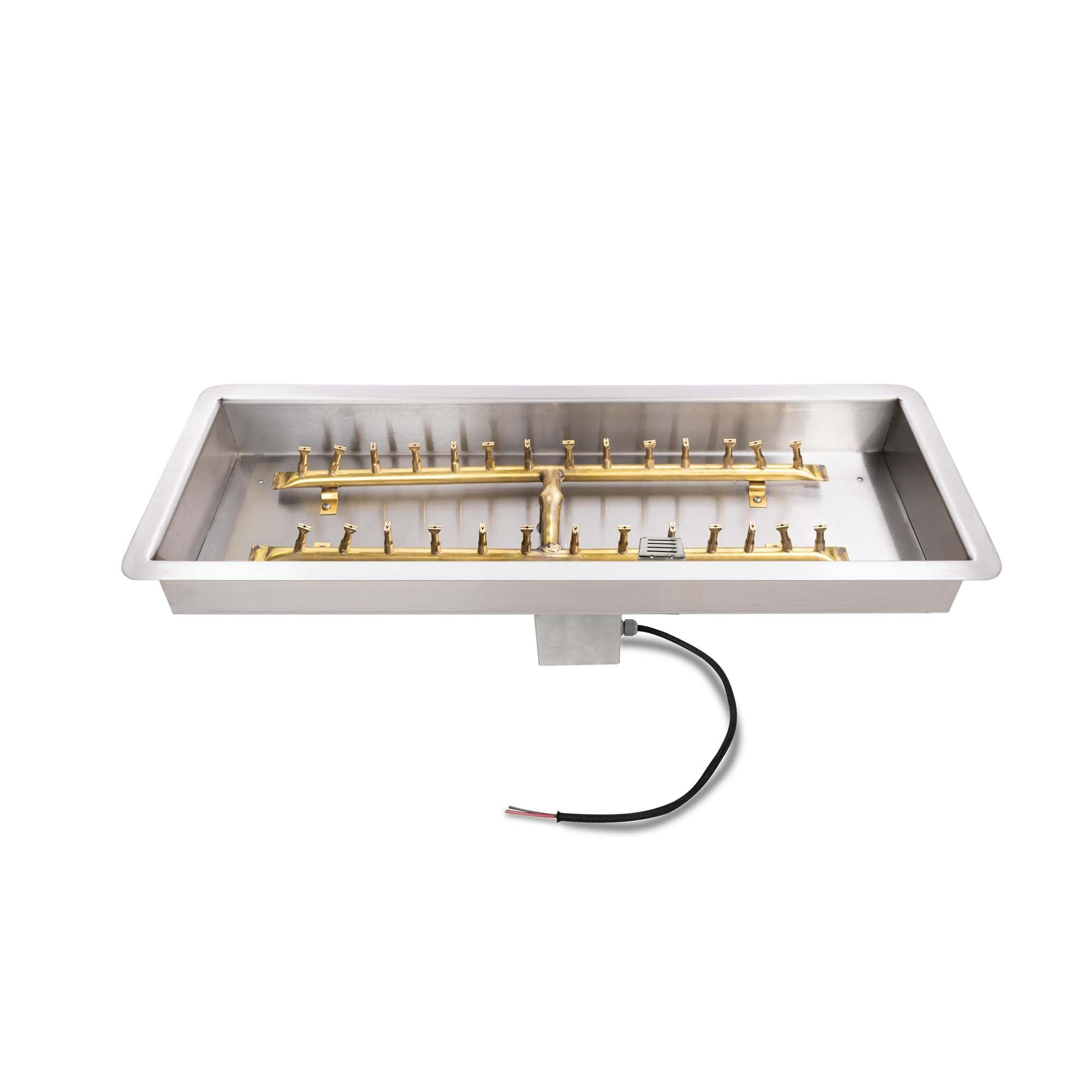 The Outdoor Plus RECTANGULAR DROP IN & SS ‘H’ BULLET BURNER- OPT-BP1224RDSS