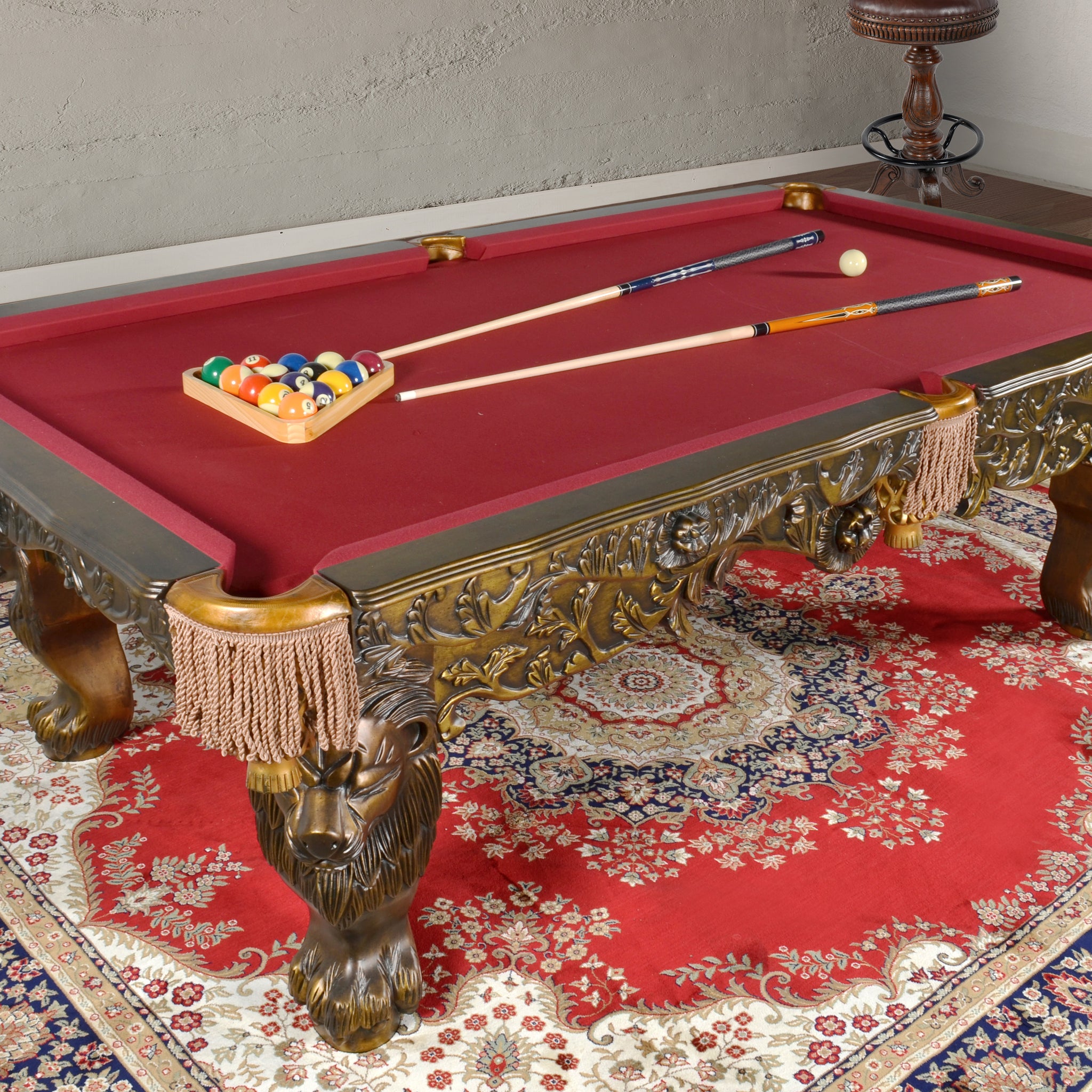 AFD Home Monarch Oak Pool Table Professional Size (KIT) 10505539