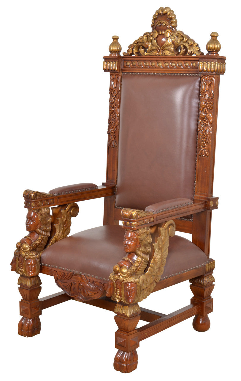 AFD Home Royal Griffin Leather Chair VE 11126936