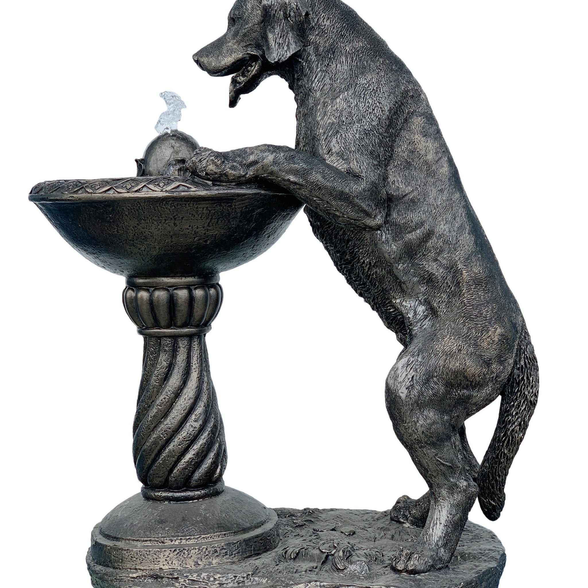 AFD Home Labrador Drinking at the Bubbler Fountain Self Contained 12006688