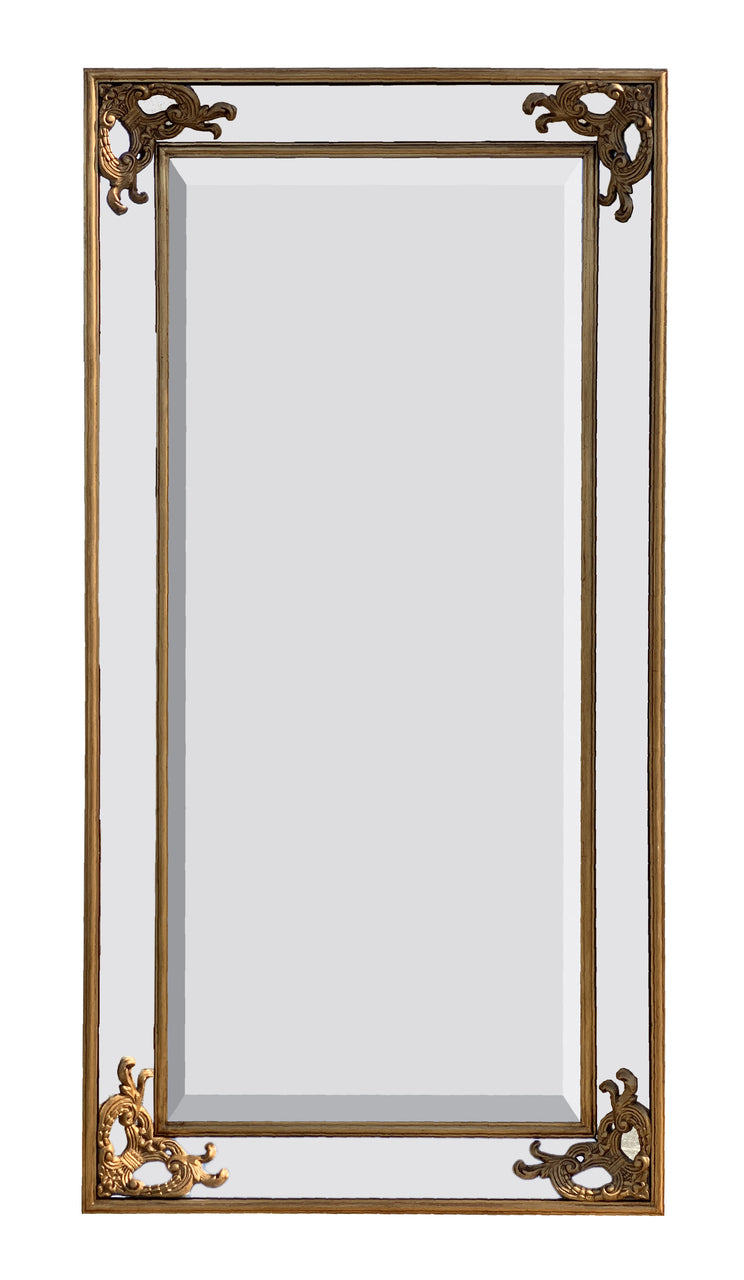 AFD Home Monte Carlo Gold Vertical Mirror 12013647
