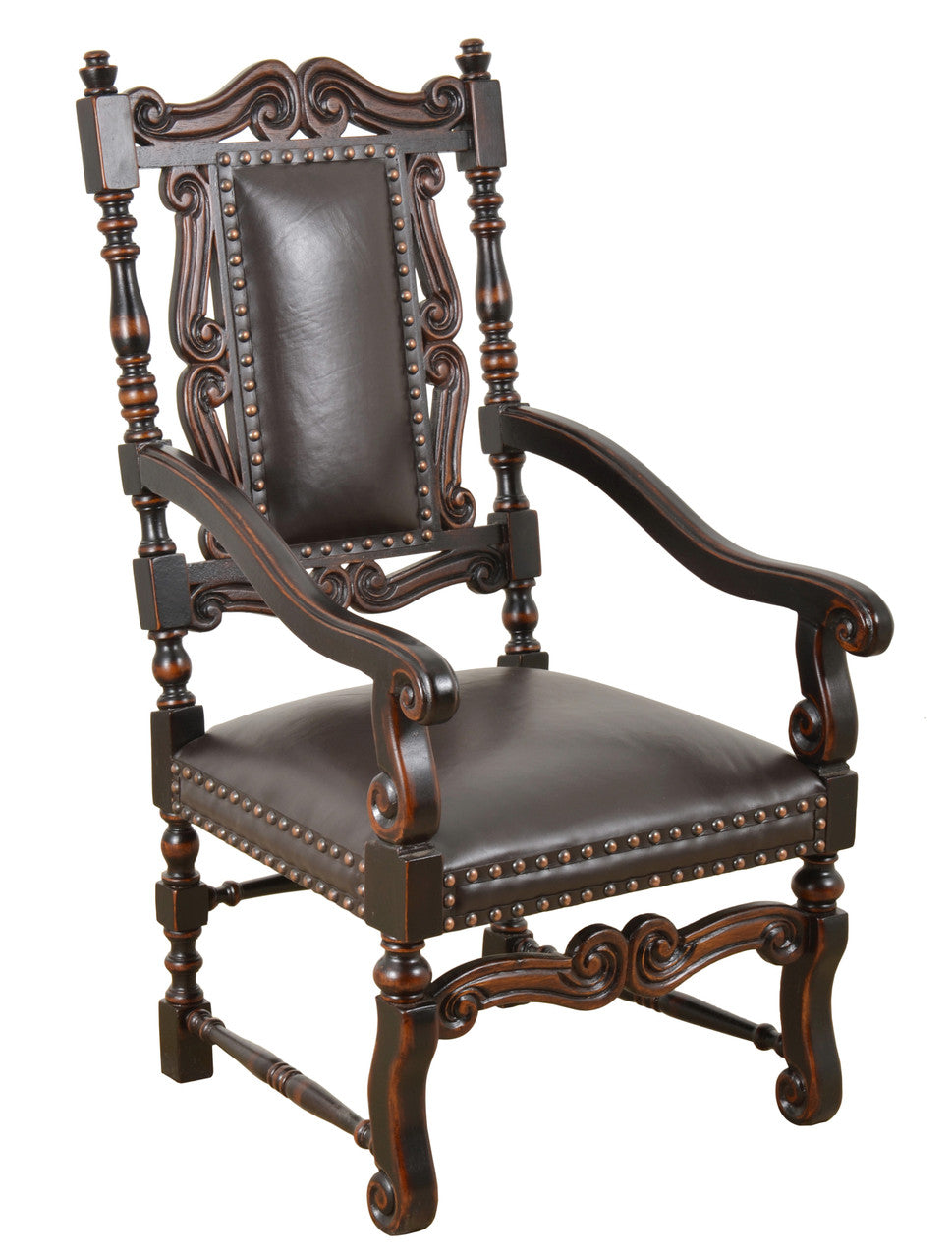 AFD Home Conquistador Leather Chair 12013697
