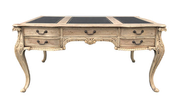AFD Home Natural Mahognay Large Chippendale Writing Desk 12018162