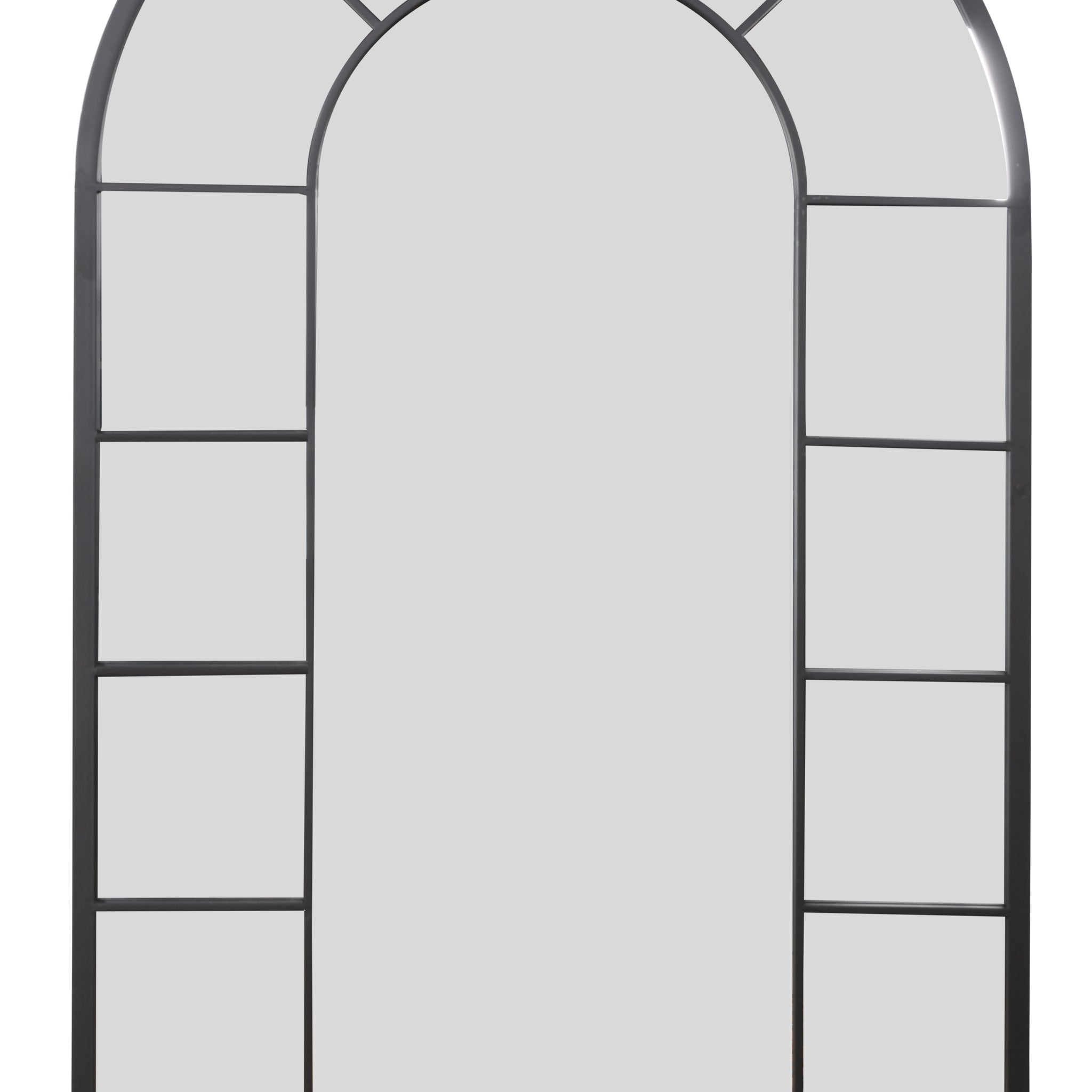 AFD Home 40x71" Arch Window Iron Framed Mirror 12020124