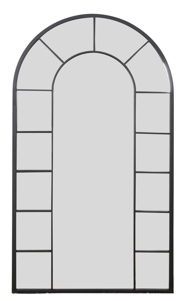 AFD Home 40x71" Arch Window Iron Framed Mirror 12020124