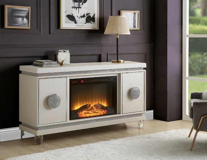 Acme Noralie Fireplace 90535
