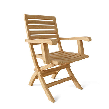 Anderson Teak Andrew Folding Armchair (sell & price per 2 chairs only) CHF-109