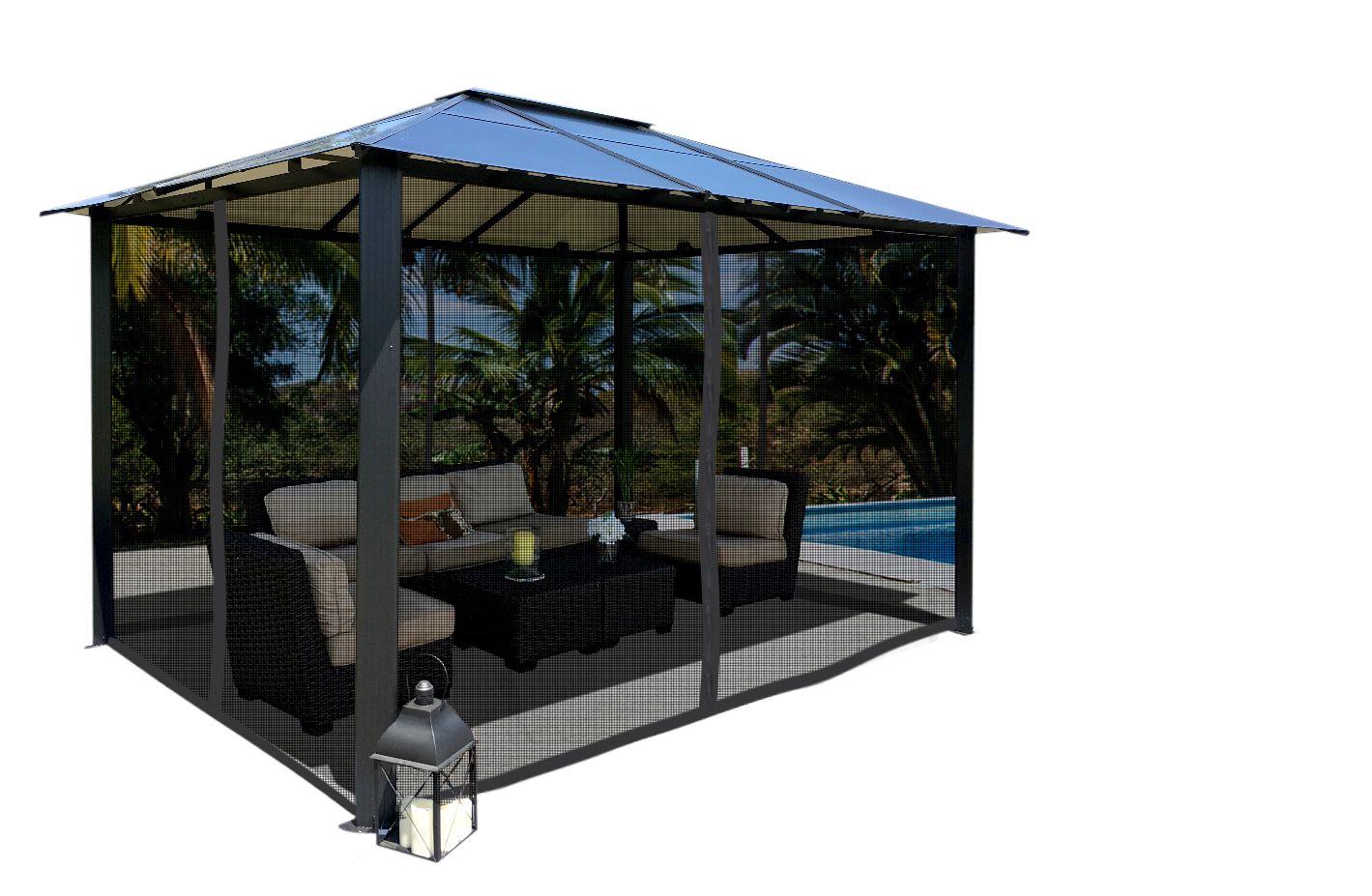 Durham Hard Top Gazebo - Thumbnail 5