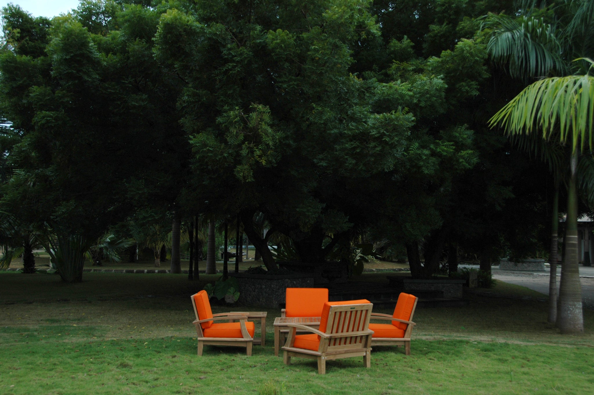 Anderson Teak Brianna Bahama 6-Pieces Deep Seating Armchair Set (Set-114)
