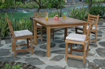 Anderson Teak Montage Windham  5- Pices Dining Set A (SET-206)
