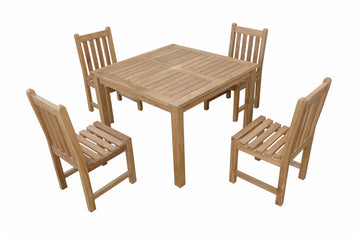 Anderson Teak Montage Braxton  5- Pices Dining Set A (SET-213)