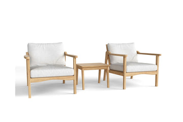Anderson Teak Amalfi Relax3-Piece Deep Seating Collection Set-3025