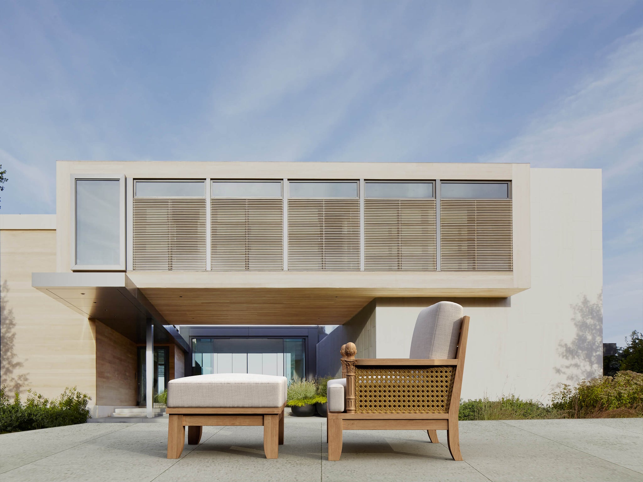 Anderson Teak Luxe 2-Pieces Modular Set (Set-70)