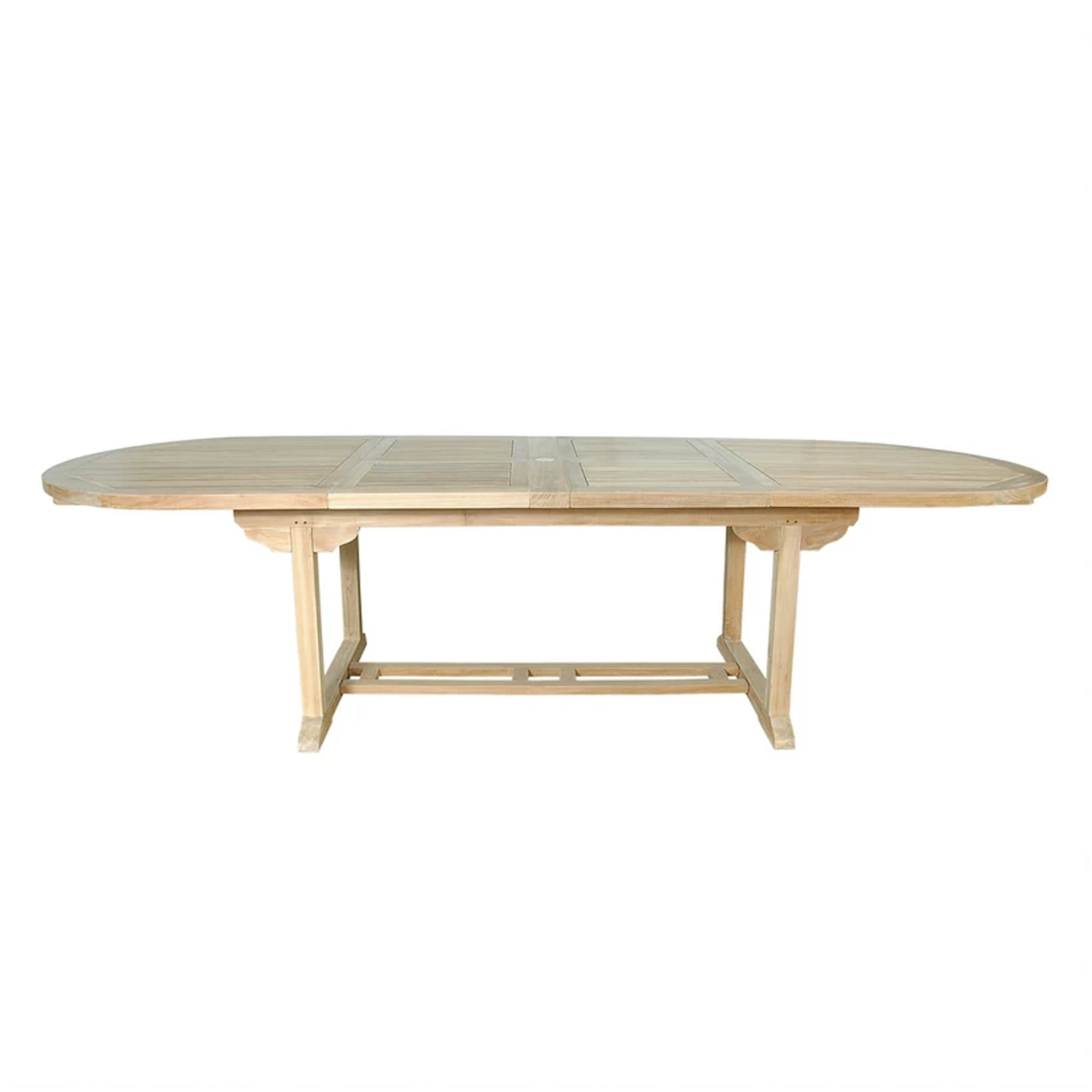 Anderson Teak Bahama 117" Oval Extension Table w/ Double Extensions TBX-117VD