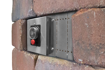 Summerset Control Panel designed for use SRW/Architectural Block/Pavers to house ESTOP1-0H and ESTOP2-5H Timers.