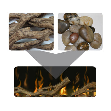 Dimplex Accessory, Driftwood, 50 (X-LF50DWS-KIT)