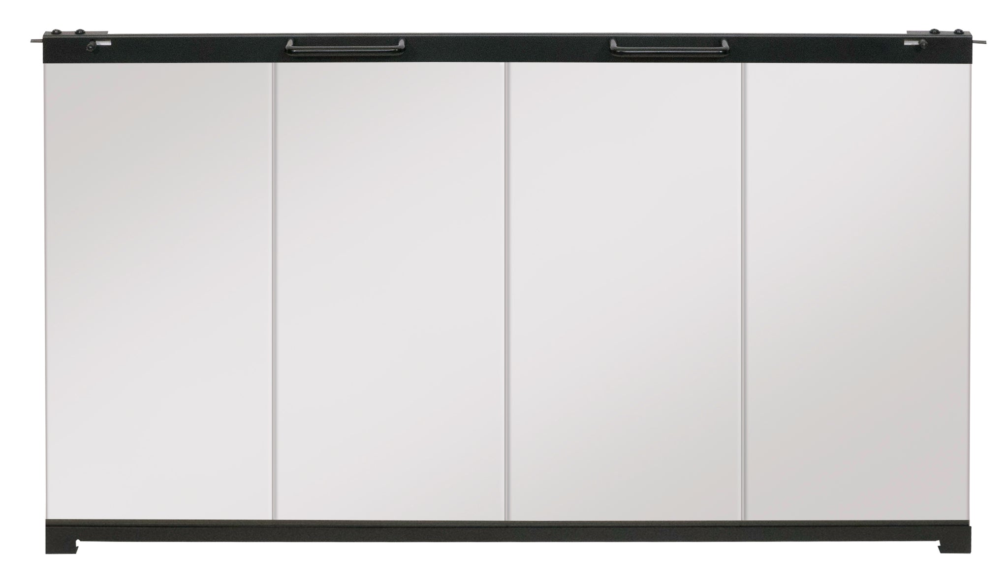 Dimplex Glass Door Kit 45" Sm, Built-in Fireplace, Black Trim (X-BFDOOR45BLKSM)