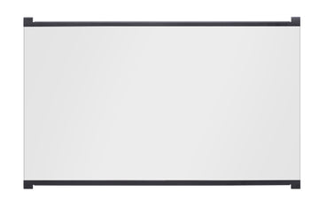 Dimplex Glass Door Kit 45" Built-in Fireplace, Black Trim (X-BFGLASS45BLK)