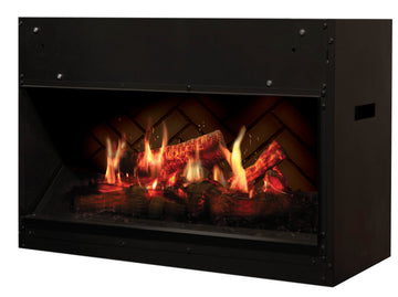Dimplex Electric Fireplace, Opti-v, Single, No Heat (X-092877)